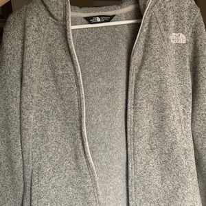 Sherpa lined north face jacket